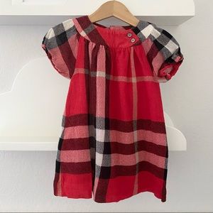 Burberry Red Dress- 18m